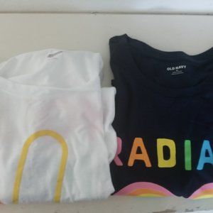 2 Old Navy Tee Shirts Sixe 4X! Great for Pride Month!